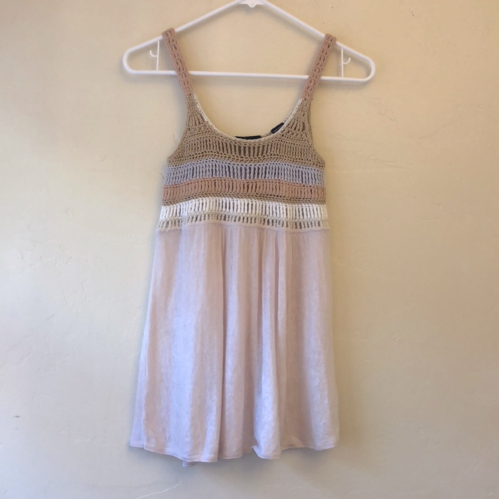 Victoria’s Secret top babydoll tank size XS MODA International Knitted Linen